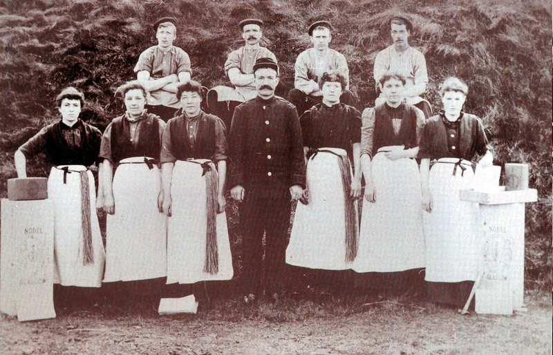 Nobel Factory Workers, Ardeer Credit: North Ayrshire Heritage and Cultural Services