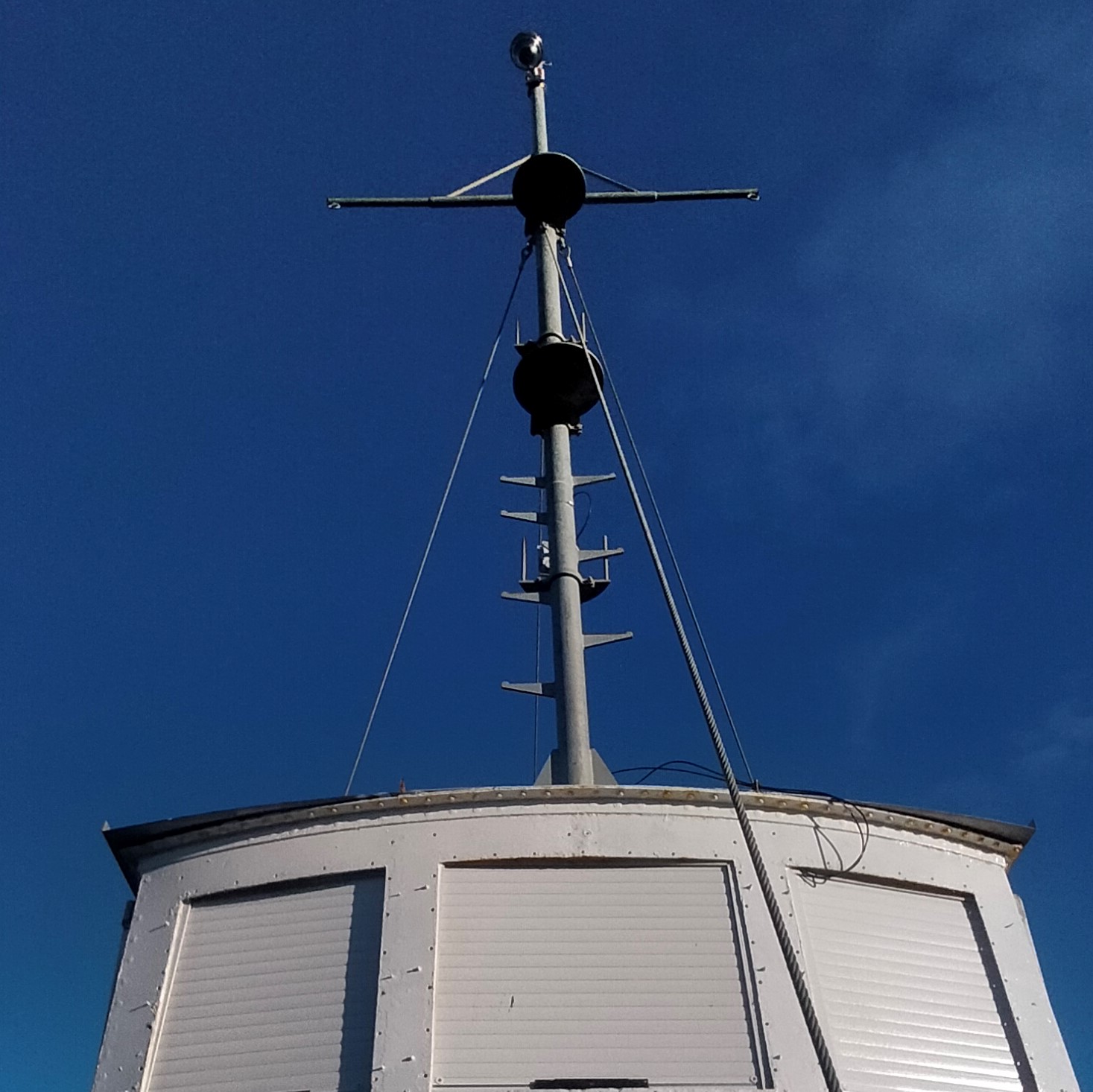 New weatherproof shutters & camera on mast